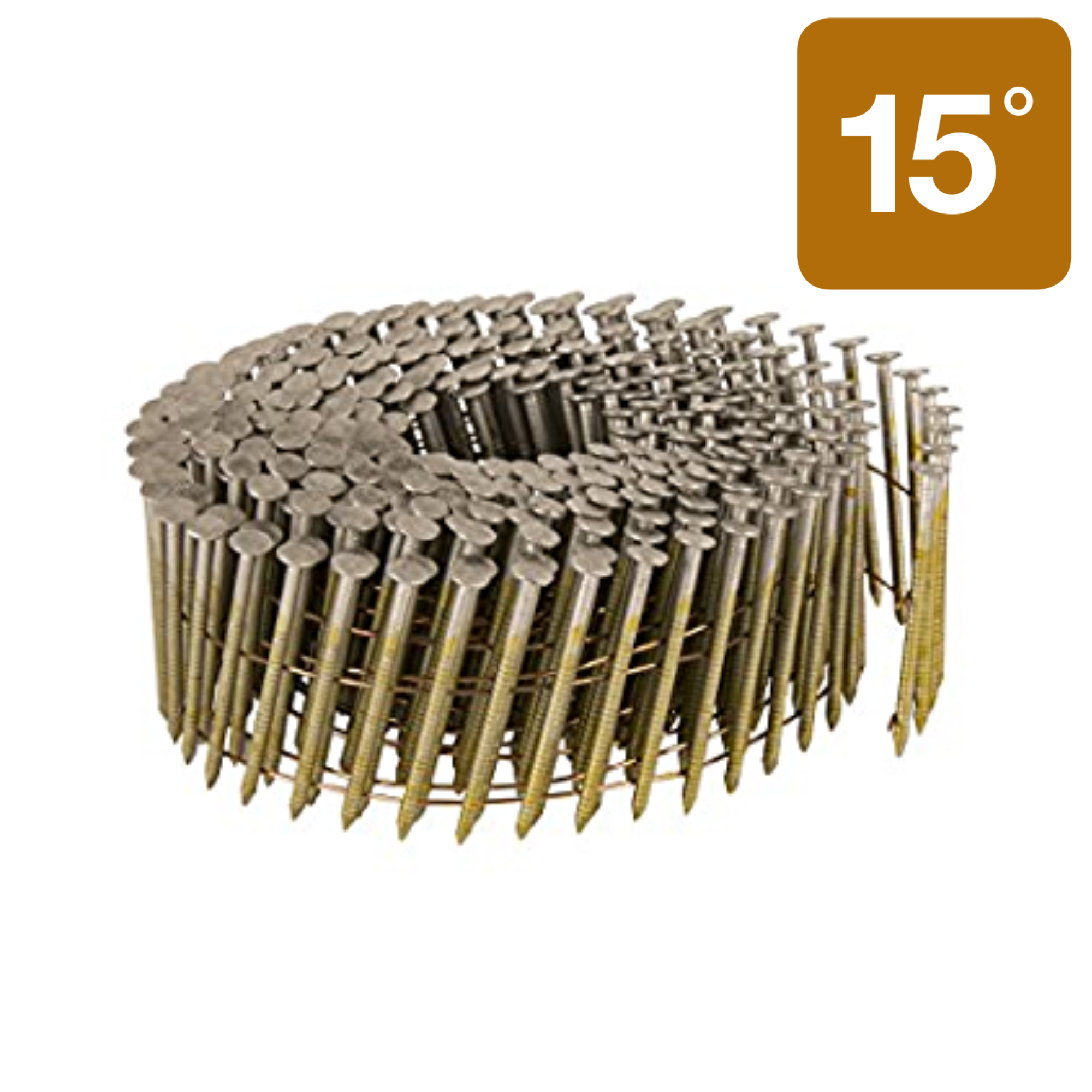 2 Inch 304 Stainless Steel Wire Coil Siding Nails | Metabo HPT
