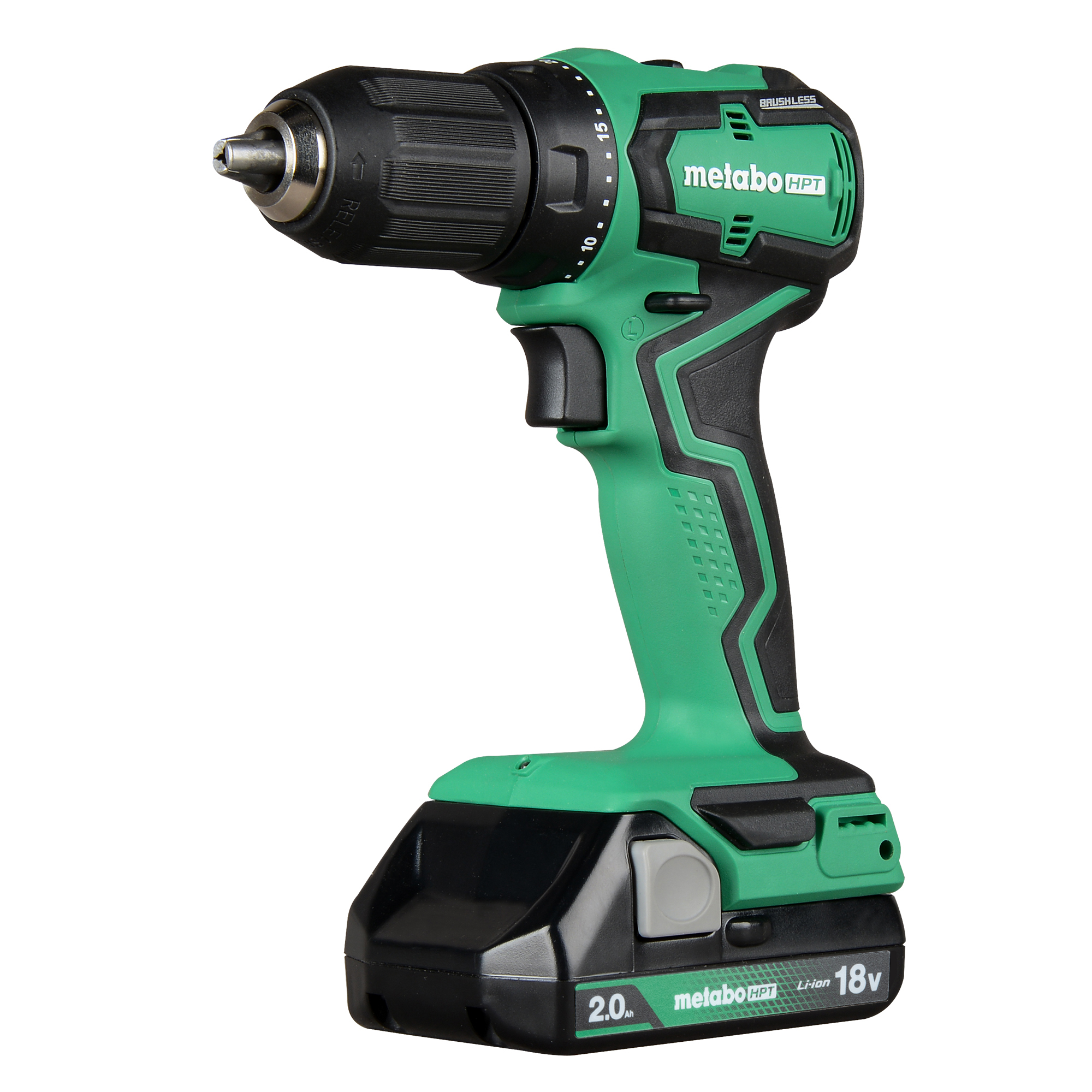 18V Sub-Compact Driver Drill (2.0Ah X 2) | Metabo HPT DS18DDXS